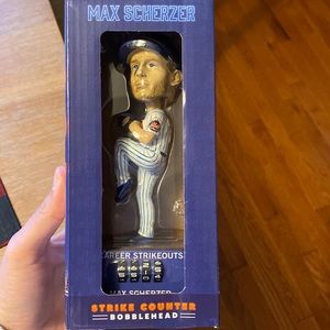 Max Scherzer Strike Counter Bobblehead